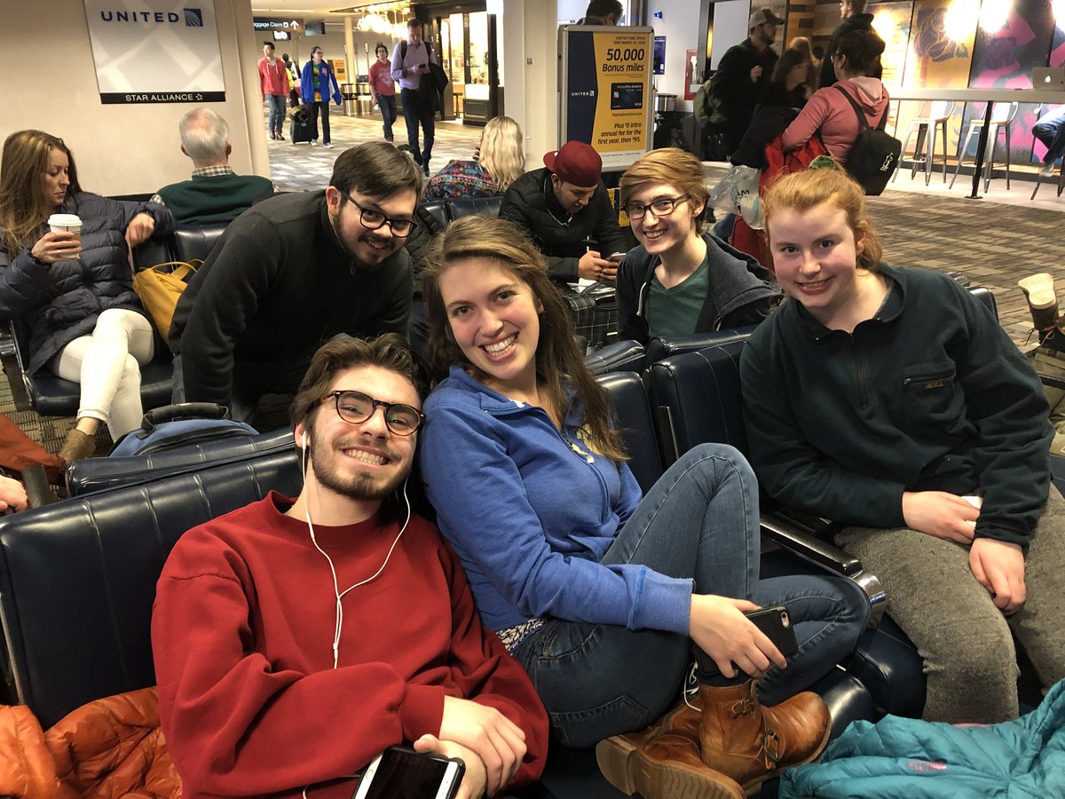 The Concert Choir is off to the east coast!
