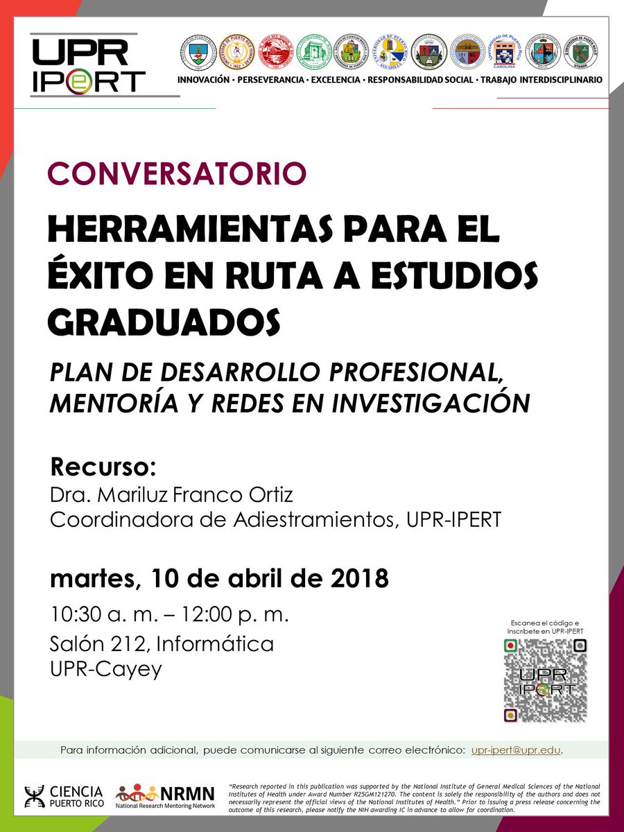 III_UPRCayey's tweet photo. #UPRIPERT #IPERT https://t.co/EyduOM2jFL