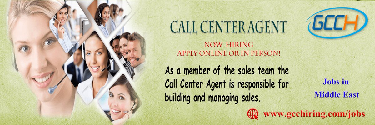 shultzds326's tweet image. We are hiring for Call Center Agent

For further inquiry please visit at:
gcchiring.com/job/1166/call-…

For more jobs please visit at: gcchiring.com/jobs

#jobs #middleeast #services #callcenter #center #GCC #hiring #UAE #vacancies #jeddah #candidate #working #employers #products