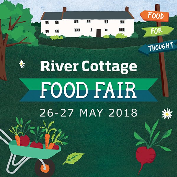 Join our friends at River Cottage for their fabulous Food Fair on May 26-27th  – a great event for those who are passionate about growing, preparing and eating delicious food > ow.ly/4ABL30iVj2t
