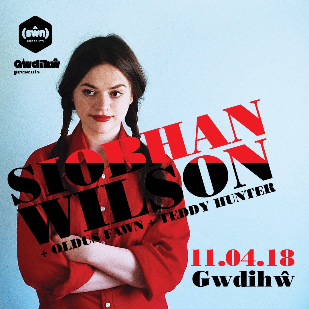 SwnFestival's tweet photo. SUPPORTS ANNOUNCEMENT
@OldusFawn &amp; @_teddyhunter will be supporting @GreenManFest Rising 2017 winner @SiobhanIsBack at @GwdihwCafeBar next month. This is set to be a gorgeous night of music.

Tickets available on https://t.co/LeWeEf5j0j &amp; @dicefm. https://t.co/BYLtPWIUy8