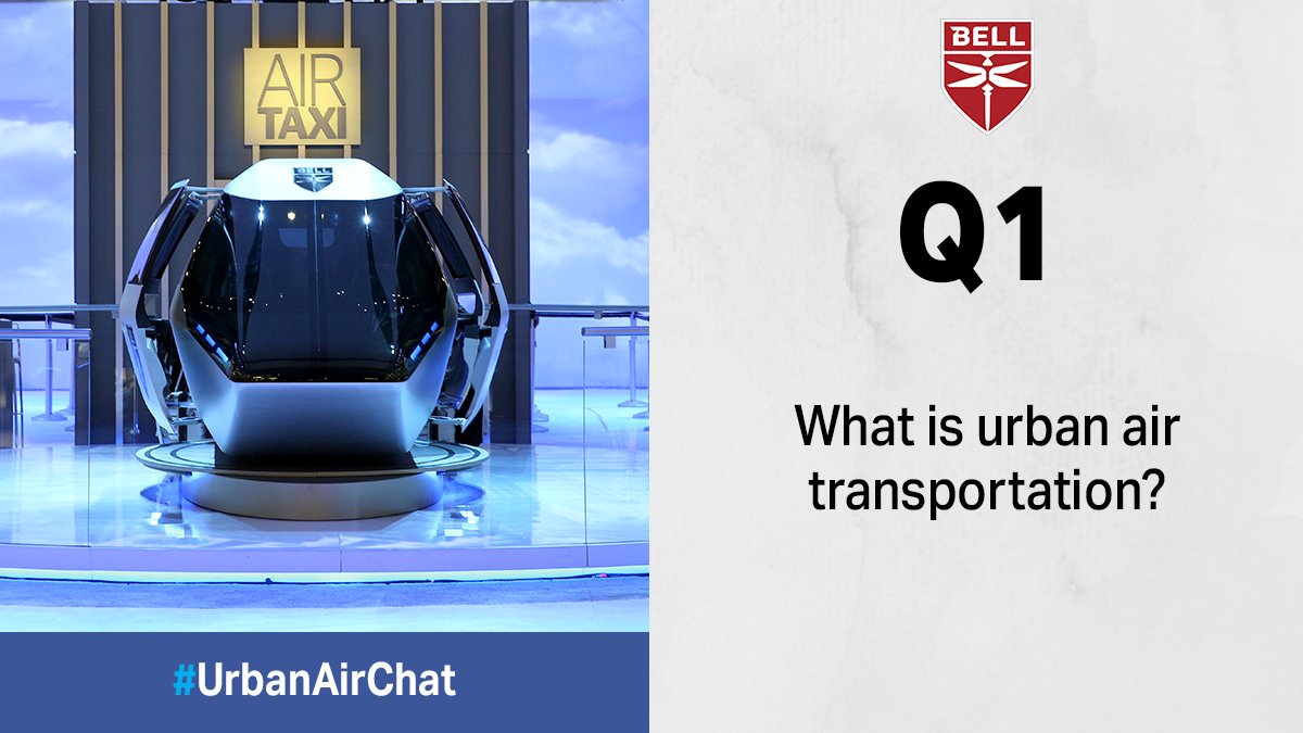 Q1: "What is urban air transportation?"

#UrbanAirChat