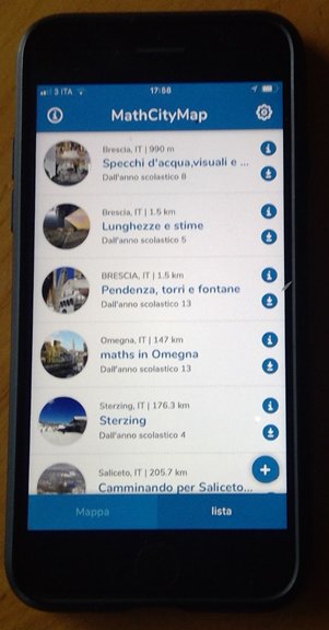 viralber's tweet photo. #mathcitymapitaly  #MoocMasterUnito grandi aggiornamenti alla app per cell di @mathcitymap grafica più accattivante! modalità giocatore attivabili più facilmente, percorsi facimente scaricabili e friendly nella fruizione! matematica all'aperto per supportare skill #Scientix https://t.co/nLW8Xoit5E