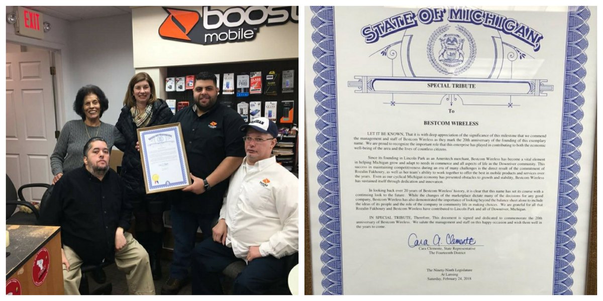 Would like to thank Representative Cara Clemente of the 14th District for a nice surprise visit. We are proud to be in business for 20 years.<a href="/StateDept/">Department of State</a> <a href="/PureMichigan/">Pure Michigan</a>