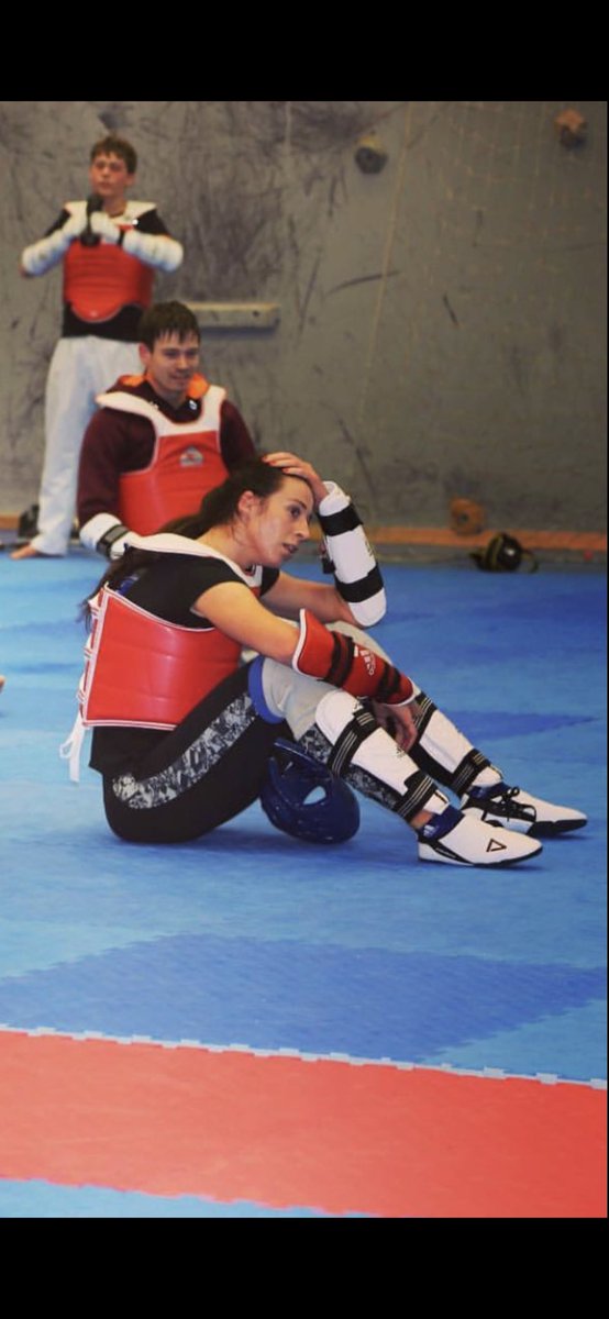 BiancaW_tkd's tweet photo. WTF 😴today was TOUGH #3sessions https://t.co/sw63yMITKl