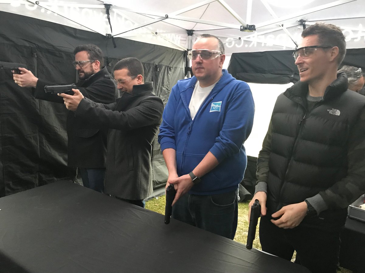 stockley_park's tweet photo. More excitement with the #BBGunTargetShootingEvent today #StockleyPark #TheSquareabout https://t.co/4IWAItxHzb