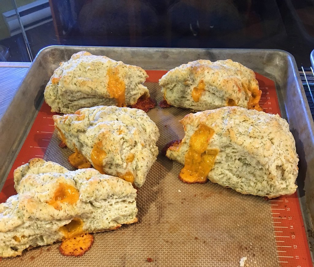 Soup Doojur: 
• Pork Vegetable Lentil, paired with a cheddar onion scone 🤤 mouthwatering! 

Big Kahuna Lunch: 
• Chicken &amp; Sausage with Pierogis and Roasted Vegetables