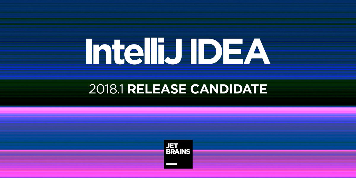 intellijidea's tweet image. IntelliJ IDEA 2018.1 Release Candidate is now ready! Check it out: blog.jetbrains.com/idea/2018/03/i…