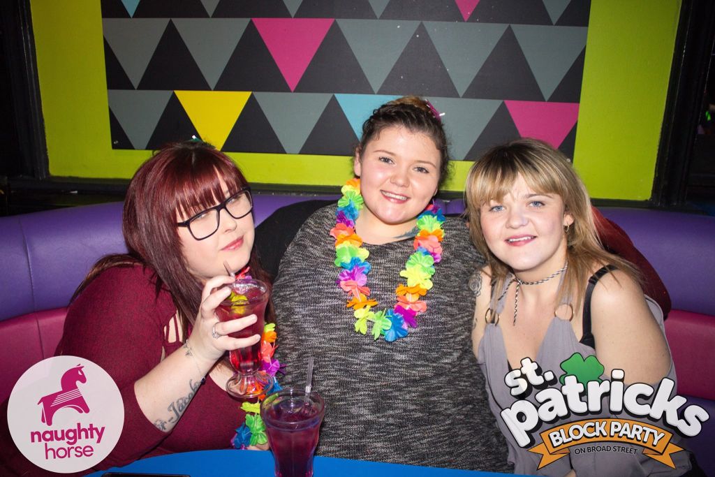 This Friday our BLOCK PARTY is back for St Patrick's on Broad Street!! Join us at @rosiesbirm @playersbarbham and @popworldbrum! 
🍀🍀🍀🍀🍀🍀🍀
Tickets: naughtyhorsepromo.com/tickets