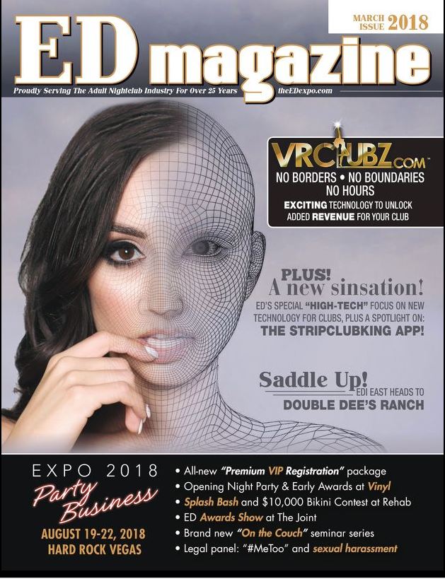 VRClubz's tweet photo. https://t.co/8epaB8vip1 So excited to be featured on the March cover of @EDClubBulletin Big thanks to the entire staff at ED for making it happen #vrclubz #vrtech https://t.co/8piWvKhU8f