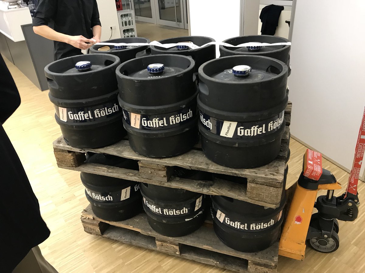 HKettenbach's tweet image. Und jetzt ein lecker #Kölsch auf der #Filtech