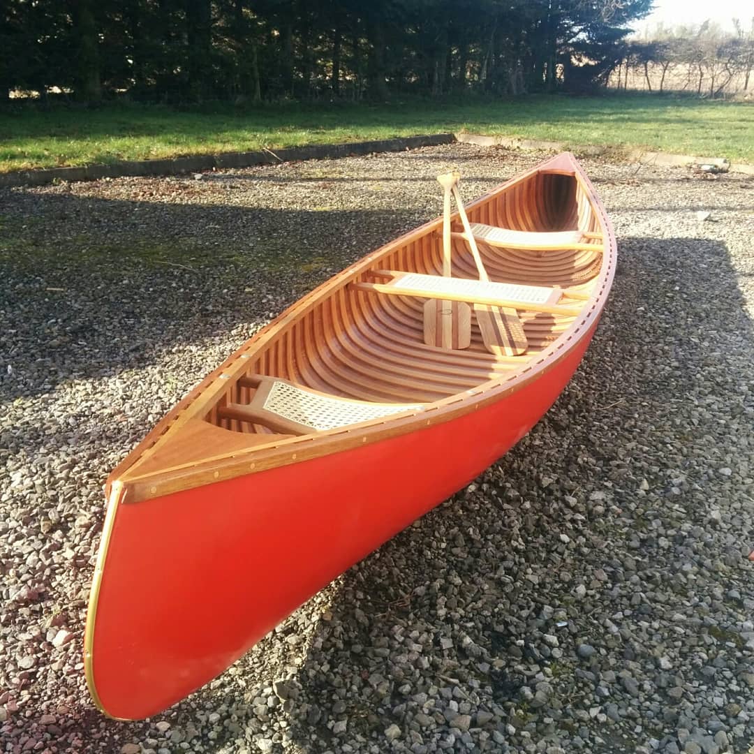 nuaCanoe rua out for delivery today! Looking forward to exploring #irishwaterways #canadiancanoe