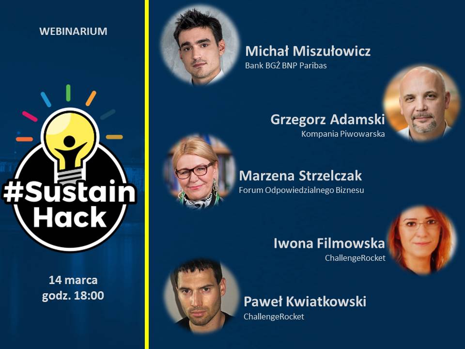 FOB_Poland's tweet photo. Już jutro o 18:00 otwarte #WEBINARIUM o #Sustainhack i o poszukiwaniu innowacji! https://t.co/SzjlywSlIn #CSRwPL #ideachallange @wzmacniaczorg #innowacje #biznes https://t.co/AhZDXiHtFj