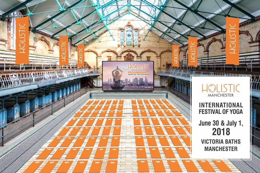 holisticmcrlpl's tweet photo. Manchester’s No.1 yoga festival is here! #HIFY 2018 will be a joy-full celebraton of life, community, holistic living & of course… #YOGA.
Holistic International Festival of Yoga,
Victoria Baths Manchester, June 30th & July 1st 2018
GET TICKETS HERE: https://t.co/hTRMCgpnoV https://t.co/r5zYsfeWkz
