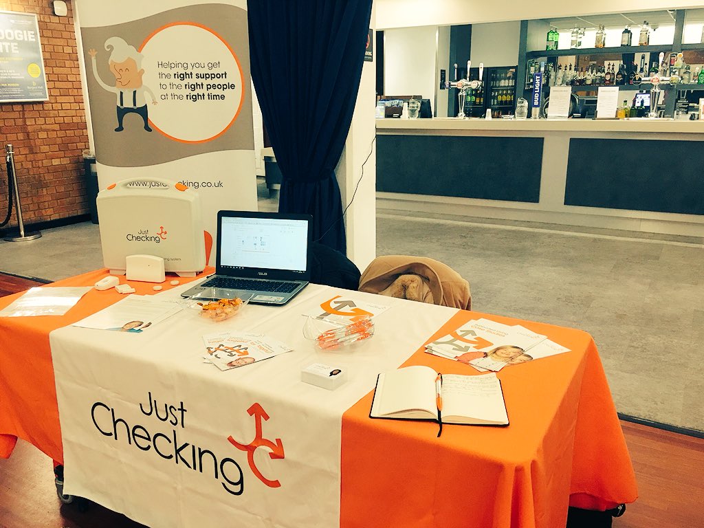 justchecking's tweet photo. We’re at the @ukthcnews #marketplace in Cambridge today where our very own Puneet is talking about reablement - task finding outcomes at 1:45. https://t.co/0dPVT3Wbgh