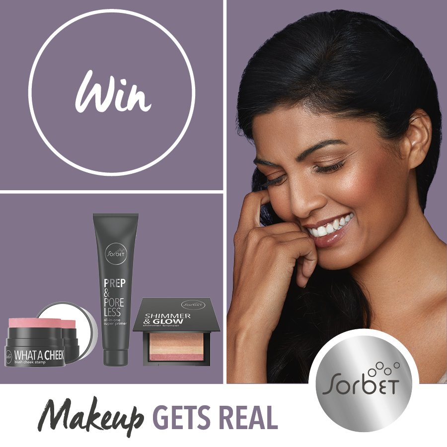 Clicks_SA's tweet photo. Stand the chance to WIN weekly R750 #SorbetMakeup vouchers &amp; 3 Grand Prize hampers worth R1260

To enter, follow us, use #SorbetWinsday, tag a bestie &amp; answer the Q: What's the name of the all-in-one super face primer? 

Ts&amp;Cs apply > https://t.co/u3TlCRKn3H https://t.co/69g5yW9aLZ