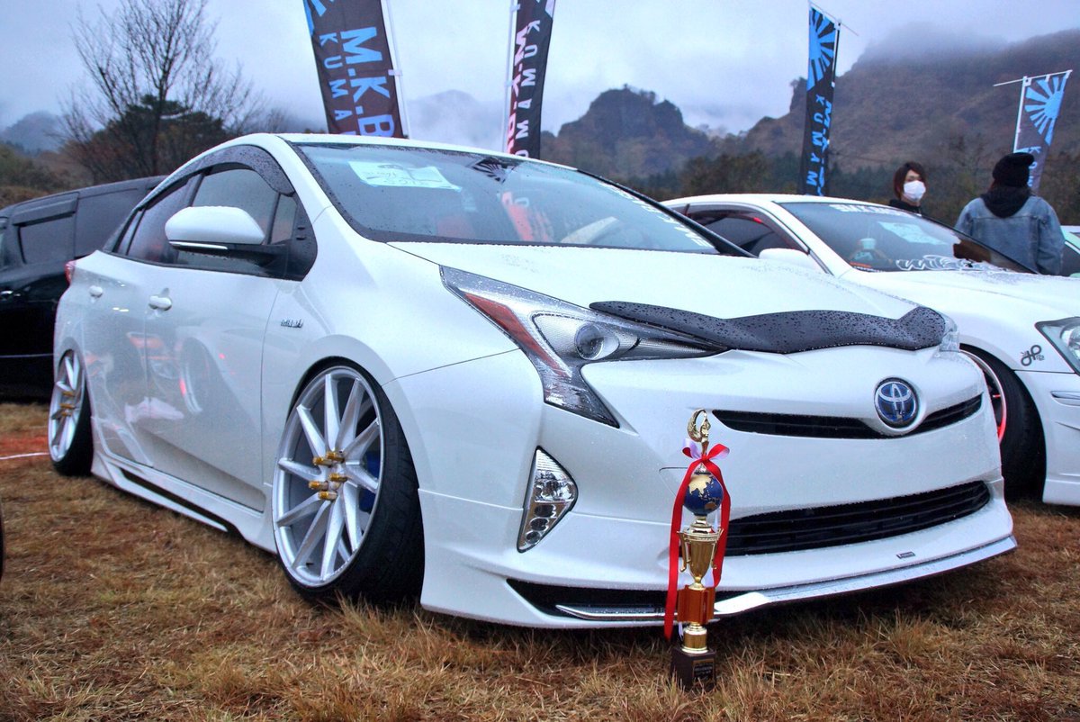 Uzivatel Total Car Produce By M K Base Na Twitteru Mkbase 50プリウス 326power 車高調 オリジナルタイロッド 326powerリアアッパーアーム T Demand イージープロ Vossen ホイール