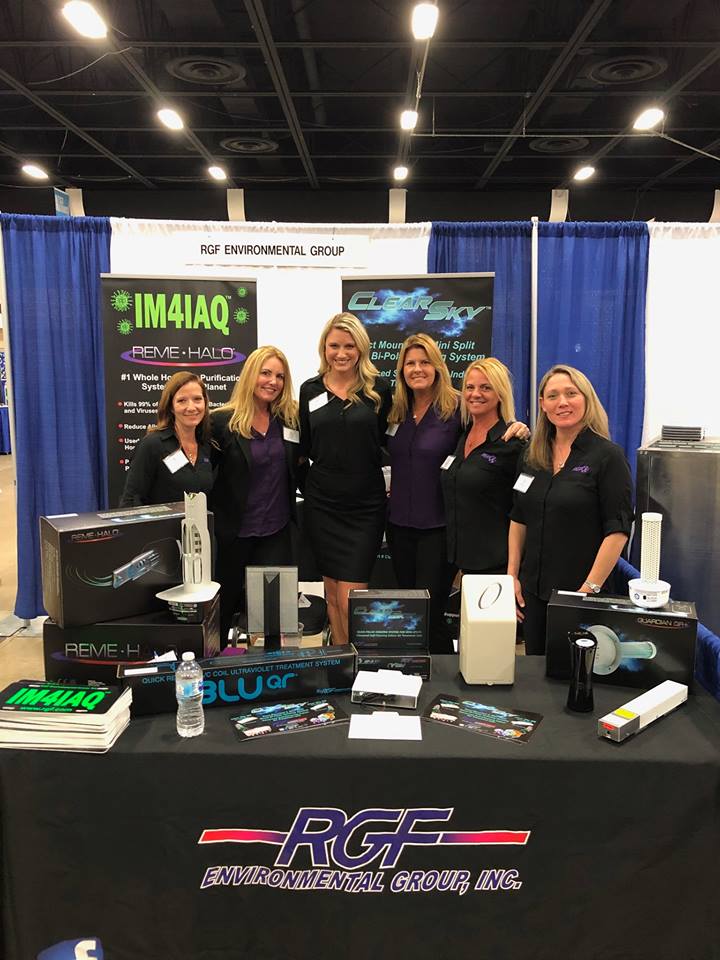 rgfenvgroup's tweet photo. The ladies of RGF had a great time showcasing our products and speaking with local HVAC contractors at the 28th annual #PBACCA Air Show. Congratulations to everyone who won free products! Check in and let us know how much you love them! #IM4IAQ https://t.co/A0QK6cXoeI