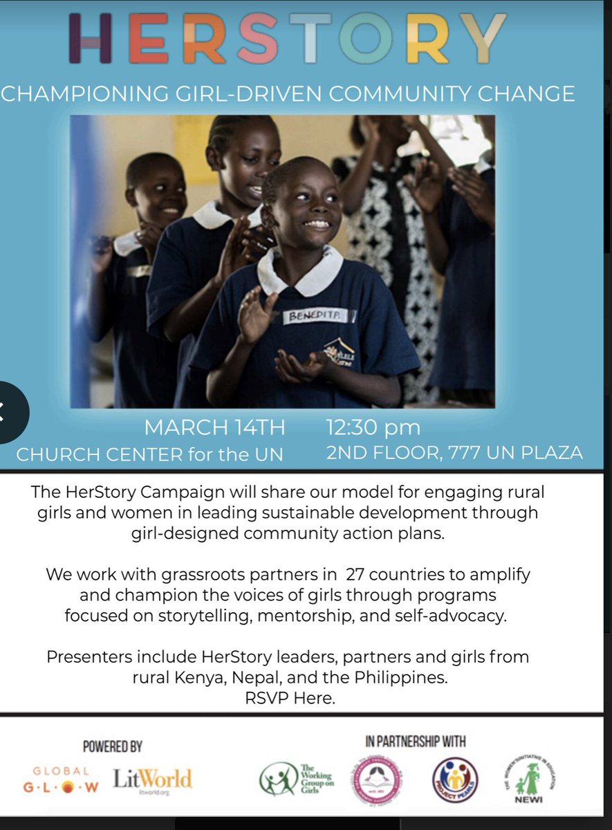 Women make up 2/3 of the world’s illiterate - hear how HerStory is changing that at the UN tomorrow #HerStoryCampaign #NYC