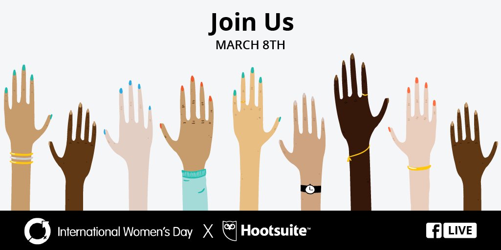 HootFernanda's tweet photo. Celebrate #InternationalWomensDay and #PressForProgress with Hootsuite! Tune in on Facebook live TOMORROW at 9am PST and learn more about careers in tech: https://t.co/dSUIN4WvBg https://t.co/fMpmVGFrme