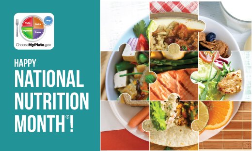 USDA_FNA's tweet photo. Throughout #NationalNutritionMonth, @USDA  is emphasizing the importance of making informed food choices and developing healthy eating habits! https://t.co/FrFAyerI3W