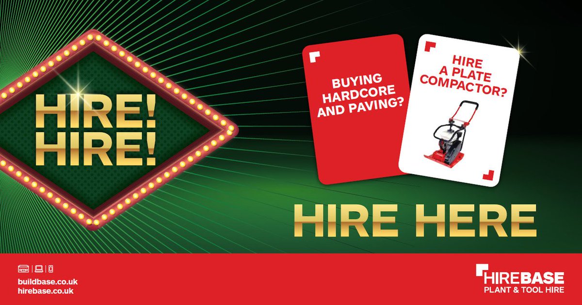 Need a plate cutter? Check out your local Hirebase wu.to/BKSHGc and #HireHere today