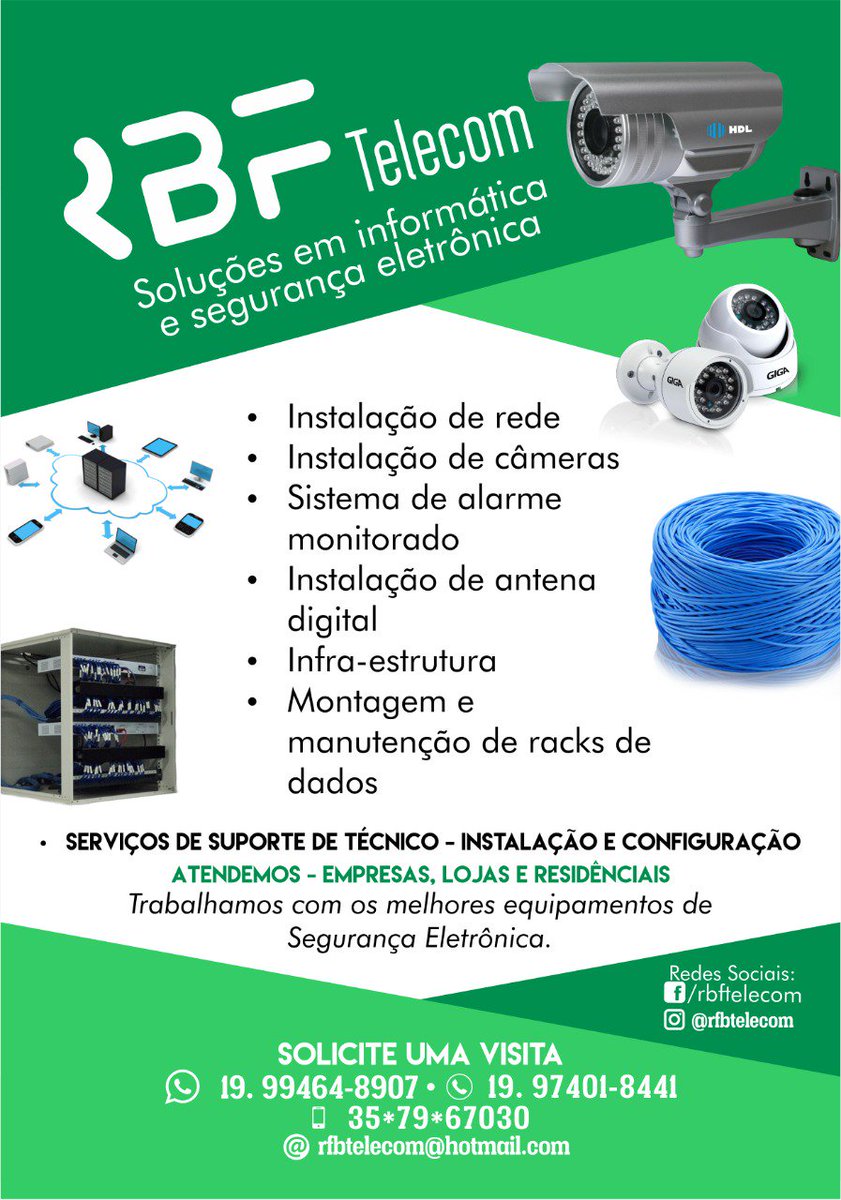 TelecomRbf's tweet image. Compromisso e Qualidade