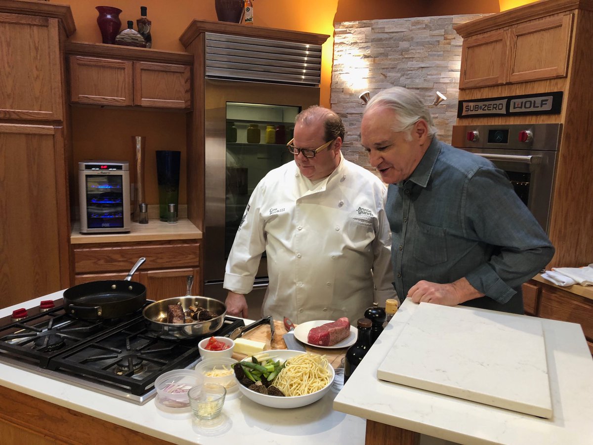 stlmag_dining's tweet photo. Next up on @FOX2now , a preview of chef Lou Rook’s dinner at next week’s #FoodWineDesign event , March 21-23. https://t.co/2ZQzL45GHN https://t.co/DoMc21nSLy
