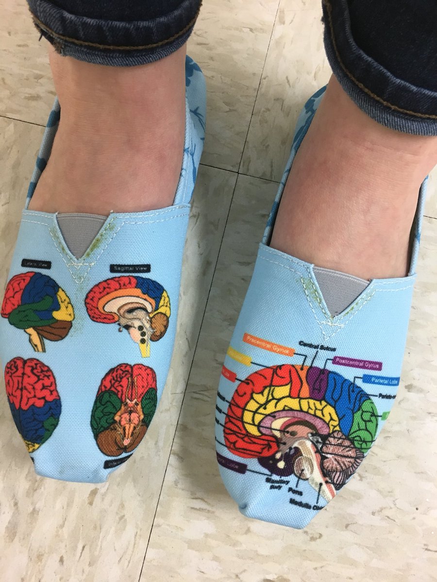 “You have brains in your head, you have [brains on] your shoes, you can steer yourself in any direction you choose!” - Dr. Seuss #BrainAwarenessWeek