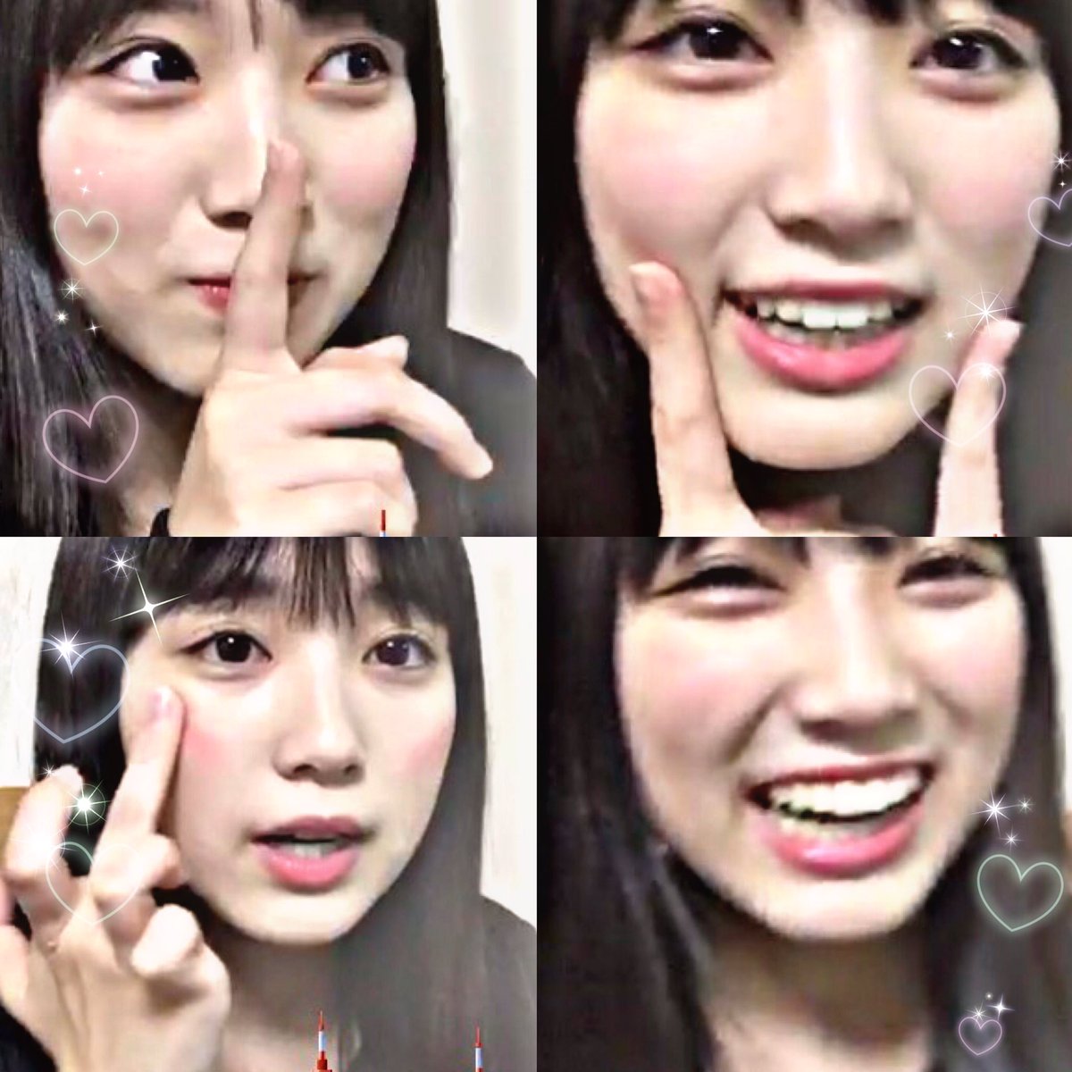 りさてゃん 花粉で目が腫れて二重幅が広くなりすぎてる矢吹奈子も全部好き 可愛いが止まらない見れなかったみぃぽの為におすそ分け