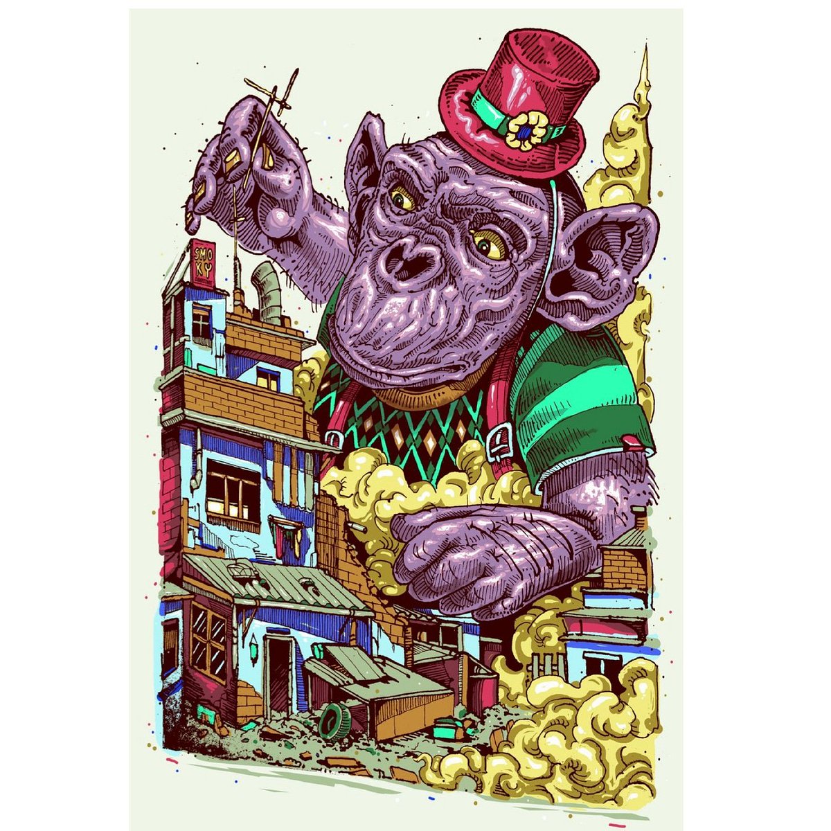 Awesome prints by <a href="/bruno_smoky/">brunosmoky</a> in stock #brunosmoky #illustration #prints.
Available at bit.ly/BrunoSmoky