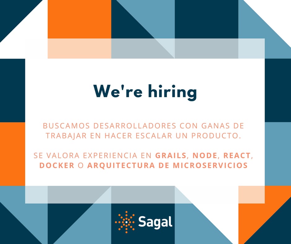 Estamos creciendo!

Buscamos desarrolladores con ganas de trabajar en hacer escalar un producto.

Interesados --> sagal.io/jobs.html