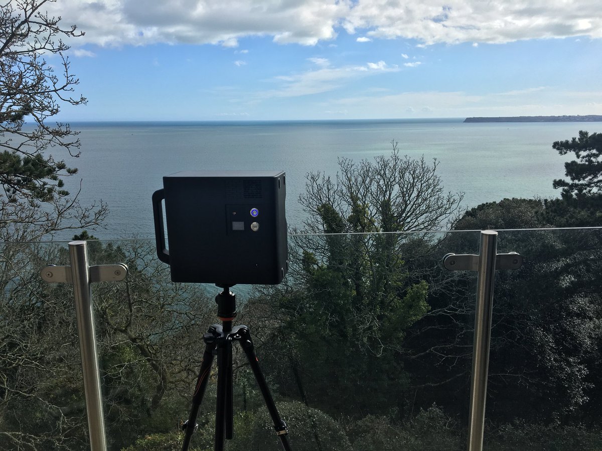 Today’s view from work isn’t too bad! We’re producing another 3D Property View for @AbsoluteTorquay 
#3D #matterport #torbay