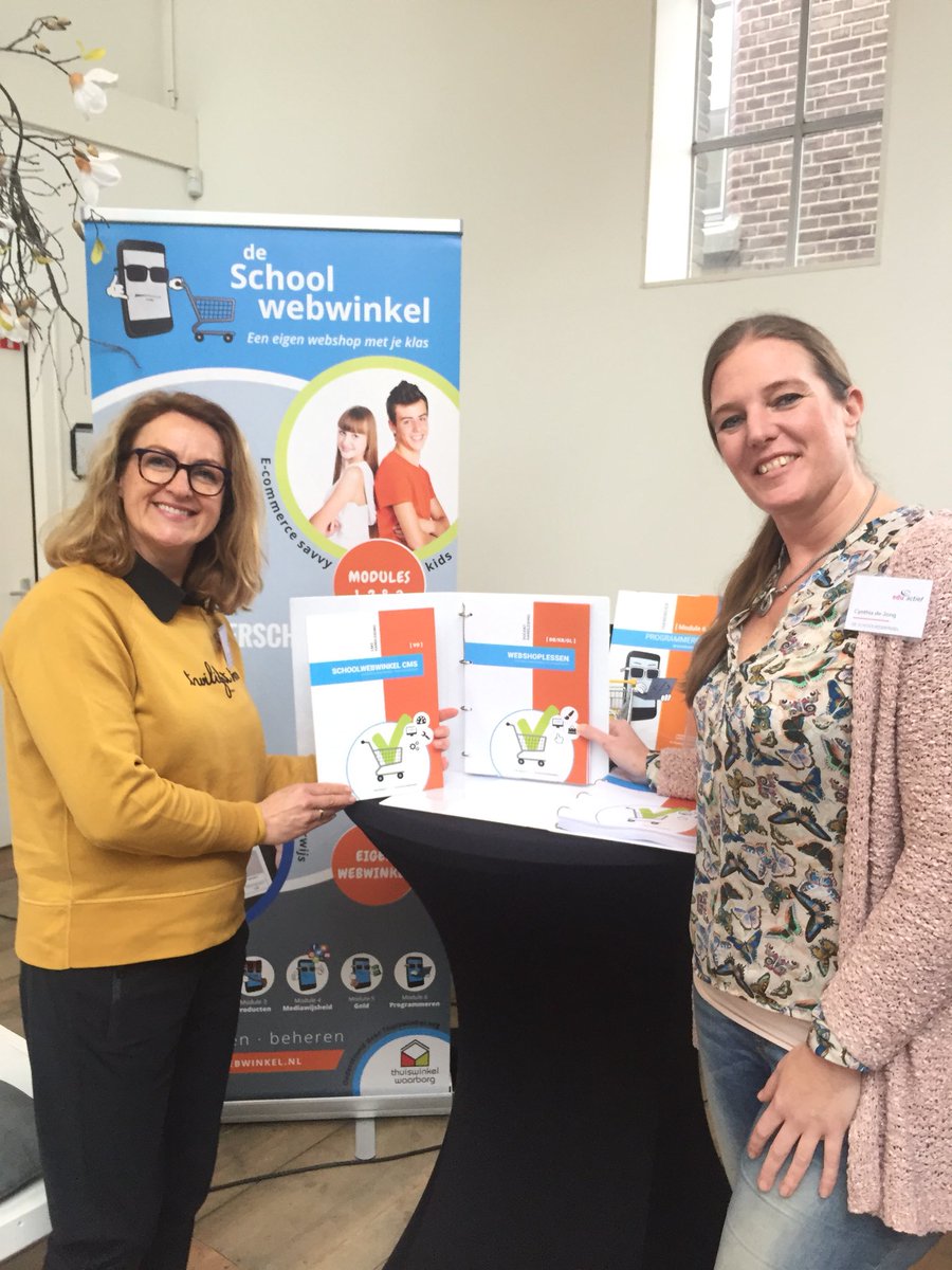 Op Edu4all Event presenteren wij ons #lesmateriaal #webshop #ondernemen voor schooljaar #2018-2019 @EduActief #Amersfoort