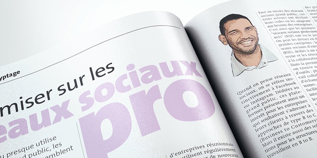 Certains réseaux sociaux sont conçus pour un usage purement professionnel. <a href="/Jex974/">Johan Equixor</a> vous explique lesquels dans le dernier numéro du Made In Réunion.

#Marketing #SocialMedia #Economie