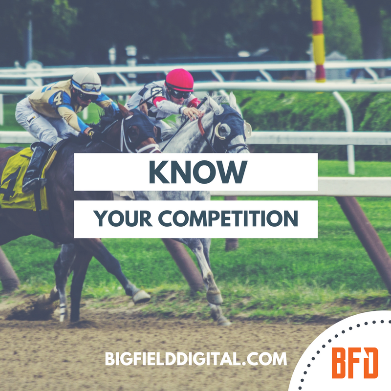 BigFieldDigital's tweet image. POSITIVE COMPETITION

Knowing your competitors, as a business owner does not necessarily mean you are in rivalry with them. It rather keeps you on your toes.

Knowing your competition helps you in planning your strategy to always be one step ahead.
#KnowYourCompetition