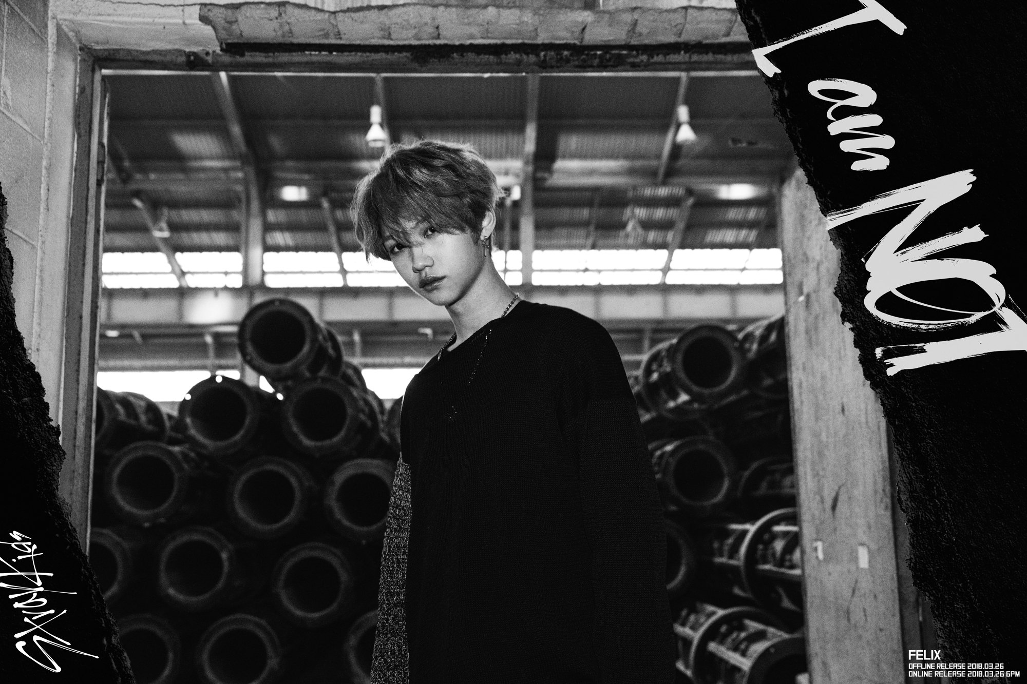 StrayKids I AM NOT 台湾盤 フィリックス Stray kids I am NOT Taiwan Edition Photocard Hyunjin Felix