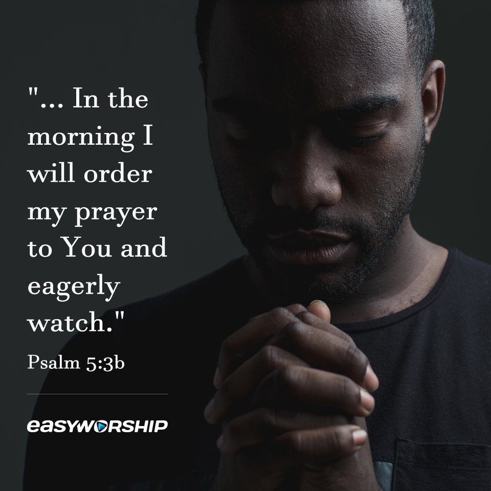 EasyWorshipHelp's tweet photo. Can you imagine the journey of patience that God's people were on from Exodus to Matthew? They had to believe that He had not abandoned them. He didn't then and He won't now. So, as we rise each morning, to Whom does our voice cry out to? // Psalm 5:3 https://t.co/pf9o5KvHvF