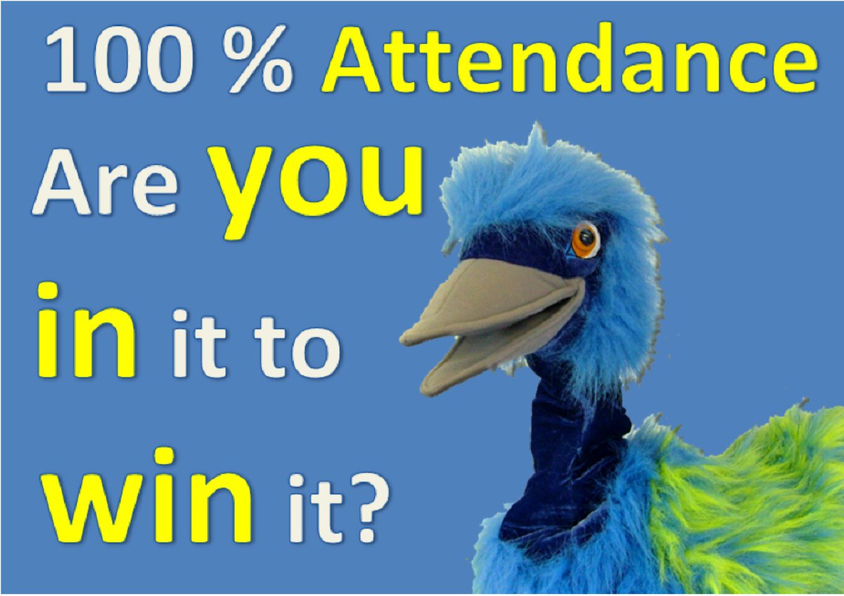We are running a 100% attendance competition for the last three weeks of term
(12th-29th March) - pupils achieving 100% attendance will be entered into a
prize draw for a £50 shopping voucher (4 prizes per year group).
#belongbelieveachieve #100%attendance