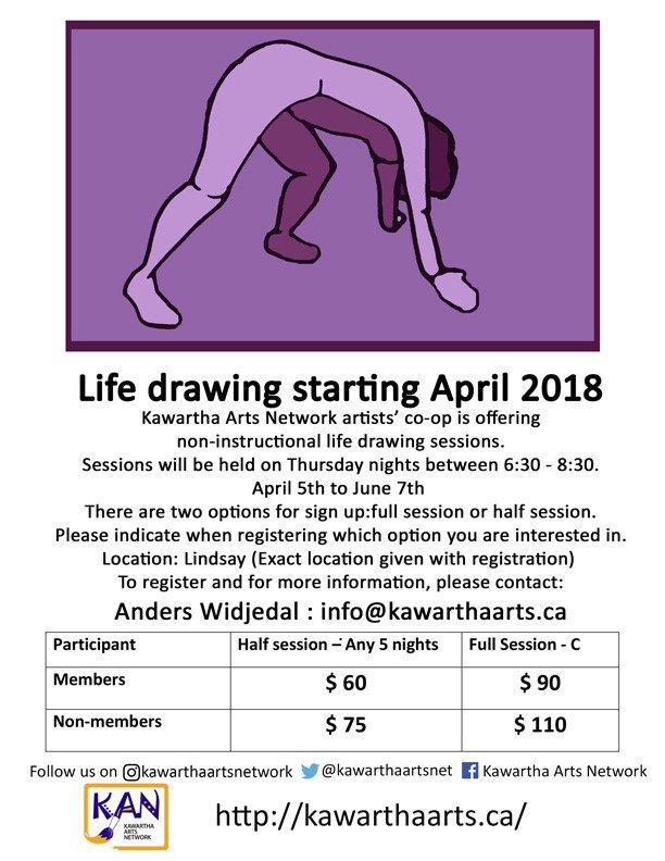 This is a great opportunity to develop the skills you already have , worth checking out. #art #artskills #kawarthalakes
