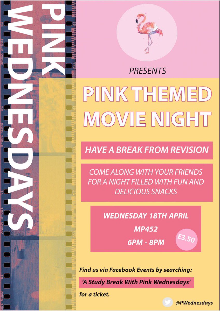 PWednesdays's tweet photo. Get your tickets now and join us for a slumber party! With sweets and popcorn on arrival, who can say no?! 🍿 tickets in our bio! 💕 RT! #PinkWednesdays https://t.co/aFFXyO0OzY