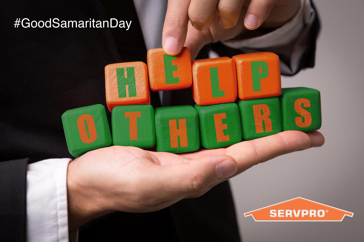 ServProOC's tweet image. Although it&apos;s good to be kind every day, it is especially important on #GoodSamaritanDay
