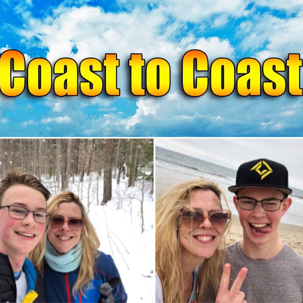 Slopes of Vermont to Cali beach= coast to coast fun w/ amazing family, friends & musicians 🎿💖 🏖 #familyfun #coasttocoasttour #californiagigs #coasttocoastlove #nationalmusic #bicoastal #coasttocoastfitness #coasttocoasters #coasttocoastusa #coasttocoasttraining #bi #bicoastal