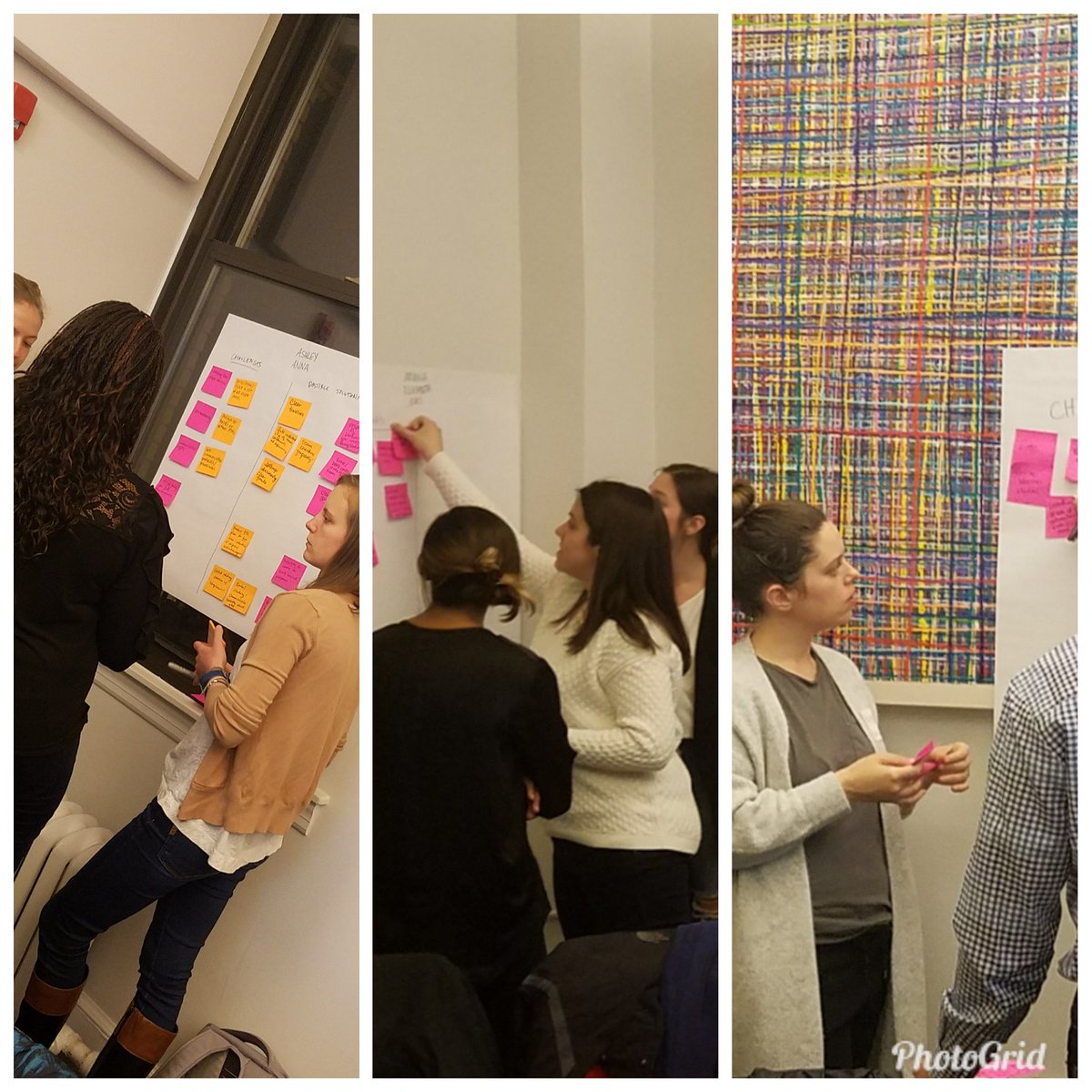 civictechnologi's tweet photo. Delta NYC's Product Managers got straight to work last night brainstorming potential challenges and solutions for the next 8 weeks. #civichall #thisiscivictech #civicwomen #womeninproduct @CivicHallLabs https://t.co/bjPHfsC4SD