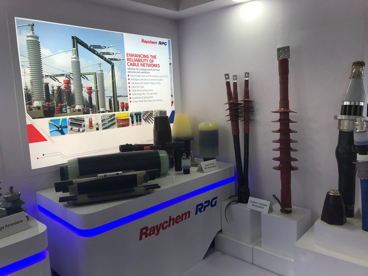 FencyAnthony's tweet photo. Showcasing Power Cable Accessories upto 245 KV in #RaychemAtElecrama by @raychemrpg_epd https://t.co/wIUdj4OlaQ