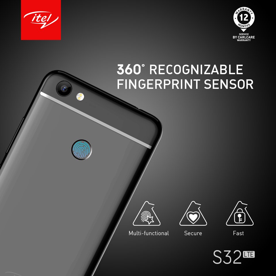 itelrwanda's tweet photo. Fingerprint usanga kuri S32 LTE iragufasha koroshya buri gikorwa cyose. Iyi smartphone kandi ifite camera 2 zifata selfie, 2GB za RAM ndetse ikaba inakoresha interineti yihuta cyane ya 4G. 
#S32LTE #DualSelfieCamera #SpeedUpWith4GLTE https://t.co/nr8Hw6Zvno