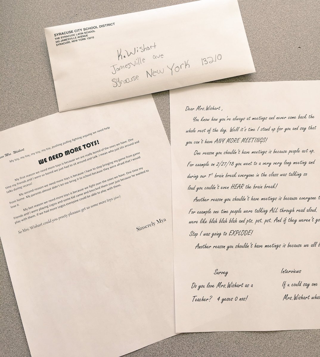 Well <a href="/SCSDwrites/">Laura Jackson</a> <a href="/kffliteracy/">Kate Feldmeier Franz</a>, I’ve created Monsters... #opinionwriters who effectively argue their opinions! 🤣 Look out <a href="/USSenate/">US Senate</a> these #third-graders are coming for you! <a href="/syracuselatin/">Syracuse Latin</a>