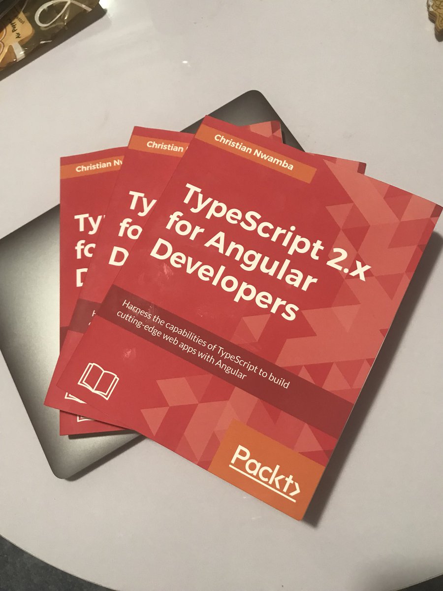 #Grateful. I’m officially a published author. Thank you <a href="/ladyleet/">Tracy Lee | ladyleet</a> and <a href="/unicodeveloper/">Odogwu Machalla</a>

Cc <a href="/PacktPub/">@Packtpub</a>