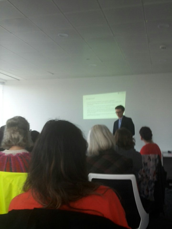 ECHINTweet's tweet photo. Oliver is up for round 2. Looking at demographics of children who attend a brain injury clinic https://t.co/9xBxdA0pY3