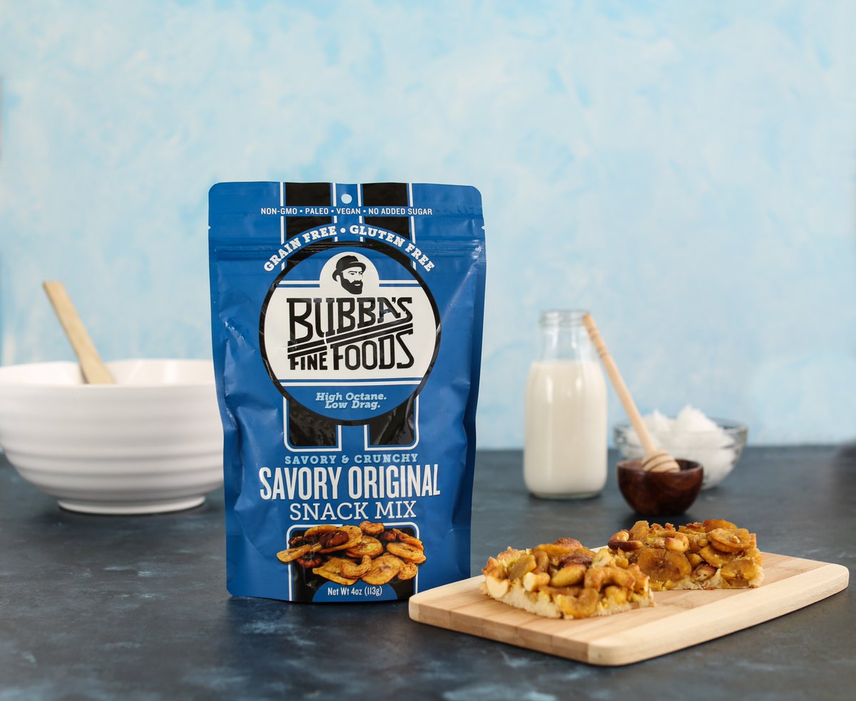 #TastyTuesday: Need a sweet and savory treat that is #paleo and #glutenfree? Try Bubba's Sweet and Savory Nut Bars. Munch down on these bars for breakfast on-the go or a simple afternoon snack. #Recipe here: bit.ly/2DoUIFU